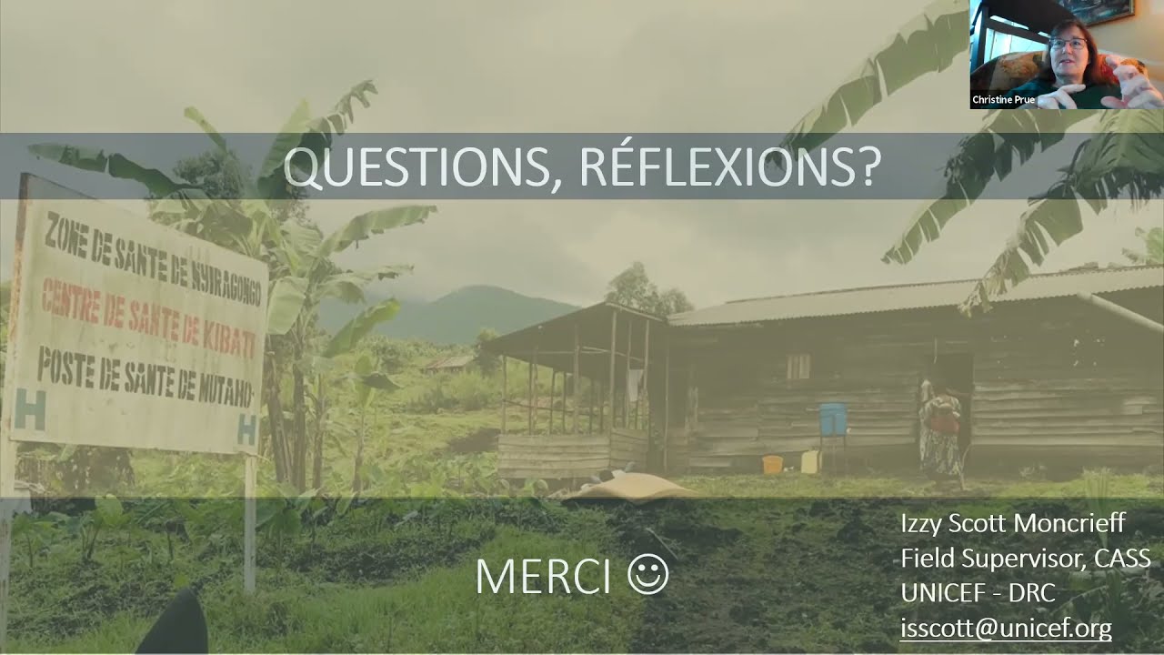 IOA Network session: MONITO in the DRC IOA Network session: MONITO in the DRC